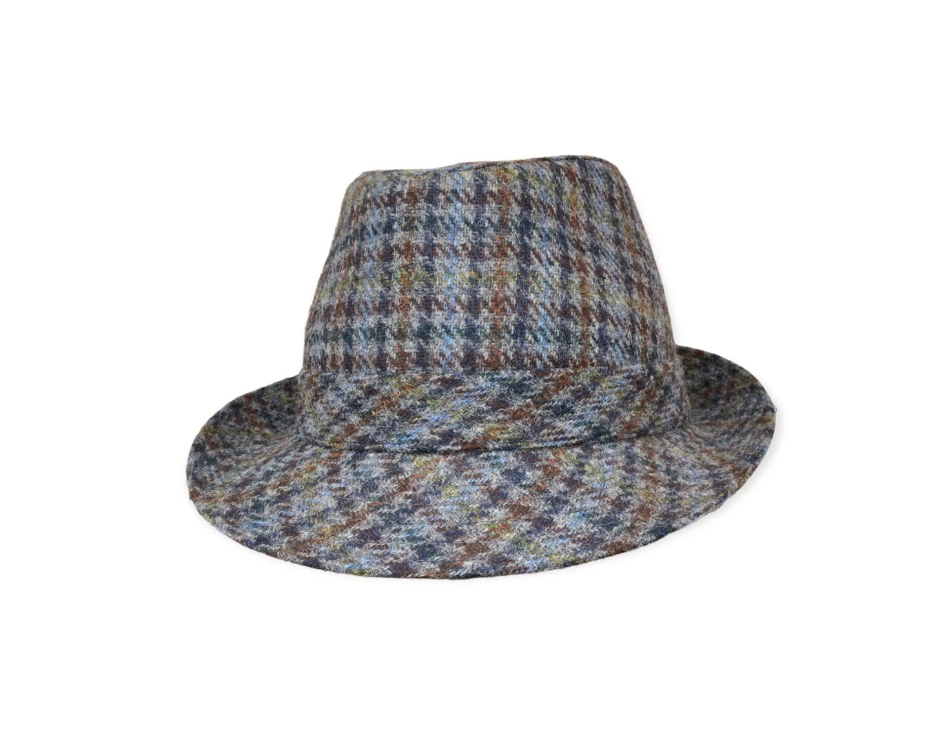 STETSON Trilby Stoffhut kariert Glencheck Größe 62