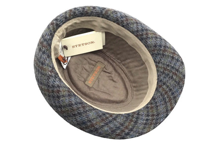 STETSON Trilby Stoffhut kariert Glencheck Größe 62