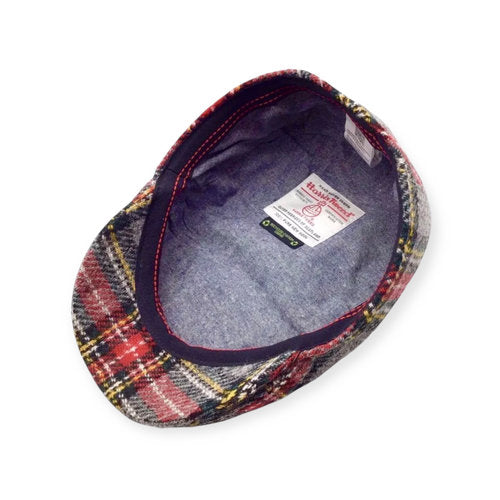 HARRIS-TWEED Mütze Göttmann Richmond Schottenkaro Schurwolle