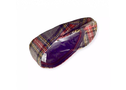 HARRIS-TWEED Mütze Göttmann Richmond Schottenkaro Schurwolle