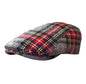 HARRIS-TWEED Mütze Göttmann Richmond Schottenkaro Schurwolle