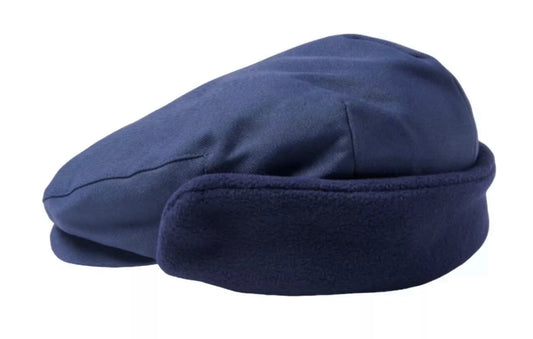 BRIXTON Mütze HOOLIGAN BAGGY EF SNAP CAP Ohrenklappen blau