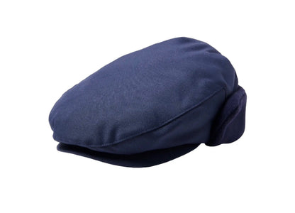 BRIXTON Mütze HOOLIGAN BAGGY EF SNAP CAP Ohrenklappen blau