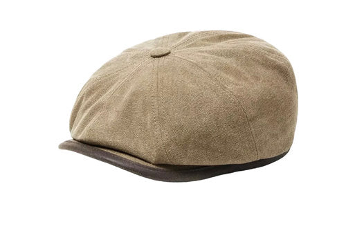 STETSON Mütze Hatteras Canvas khaki Gr.S/55 Sommer