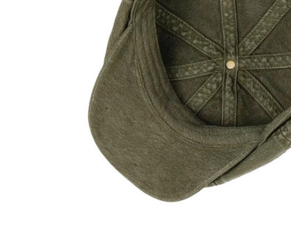 STETSON Mütze Hatteras oliv/grün UPF40+ Leinen Cotton  Sommer