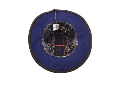 STETSON bucket hat Cotton blau Sommerhut UVSchutz SUN GUARD Stoffhut
