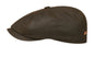 STETSON Mütze Hatteras WAXXED Organic-Cotton dunkel/oliv SUN GUARD UPF40+