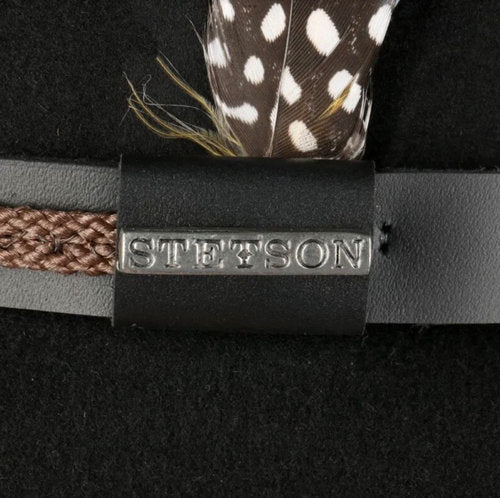 STETSON Westernhut CHASNEY Cowboyhut Wollfilz schwarz