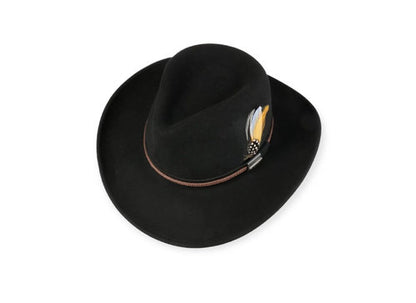 STETSON Westernhut CHASNEY Cowboyhut Wollfilz schwarz