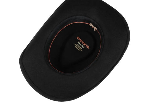 STETSON Westernhut Hackberry Cowboyhut Wollfilz schwarz