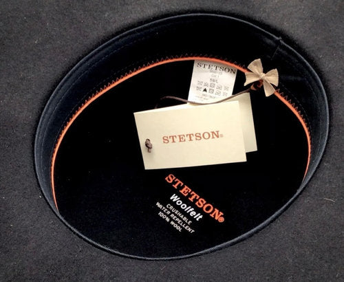 STETSON AMISH HAT Westernhut schwarz Cowboyhut schwarz Gr.59