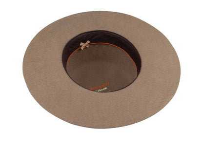 STETSON amish hat Westernhut beige braun Wollfilz Cowboyhut