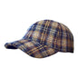 HARRIS-TWEED Mütze Göttmann BASECAP Ohrenklappen braun Schottenkaro
