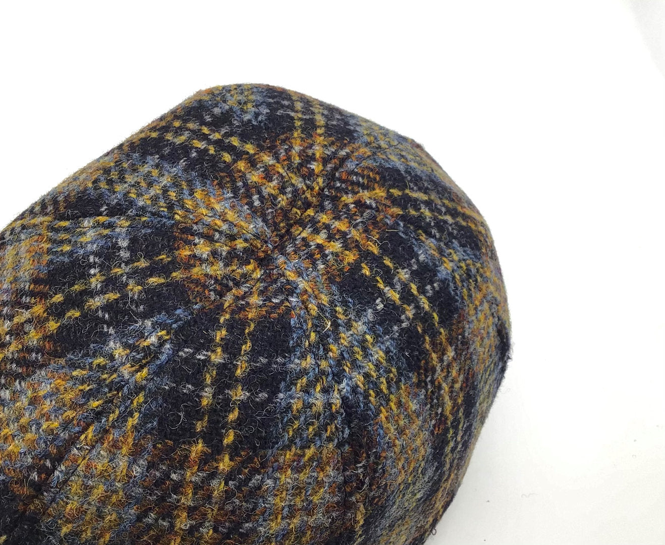 HARRIS-TWEED Mütze Göttmann BASECAP Ohrenklappen braun Schottenkaro