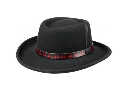 STETSON Gambler Darvell Westernhut Cowboyhut Wollfilz schwarz