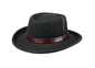 STETSON Gambler Darvell Westernhut Cowboyhut Wollfilz schwarz