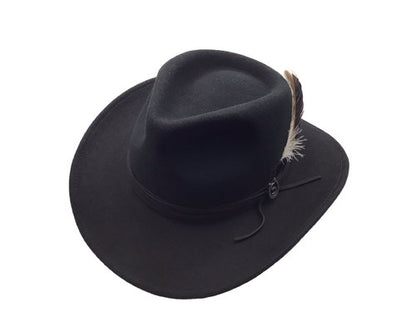 STETSON Westernhut Wollfilz schwarz Cowboyhut
