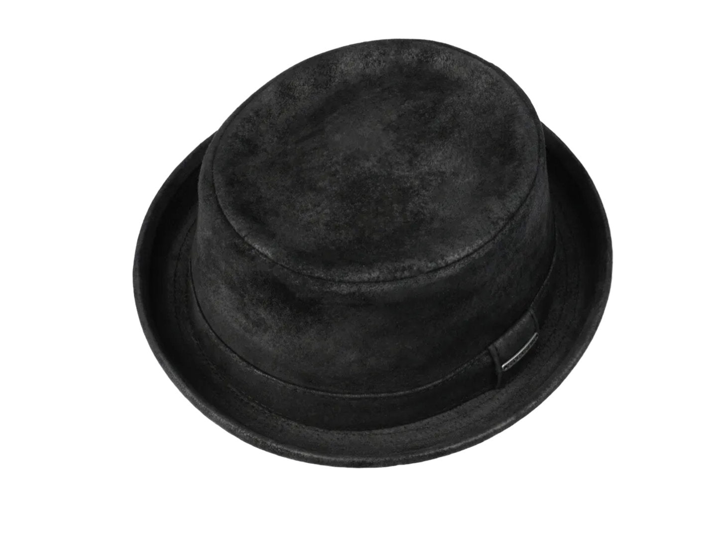 STETSON Lederhut pork pie PENNSYLVANIA schwarz Outdoorhut