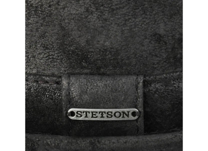 STETSON Lederhut pork pie PENNSYLVANIA schwarz Outdoorhut