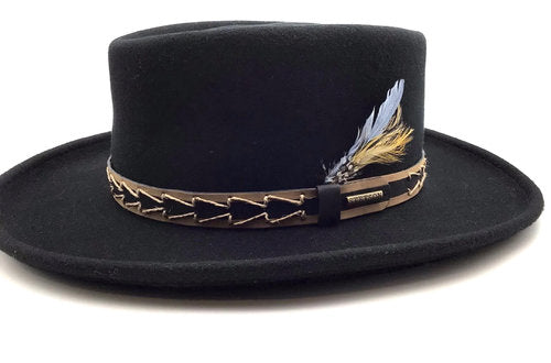 STETSON Westernhut VALLEJO Cowboyhut Wollfilz schwarz Gr.S