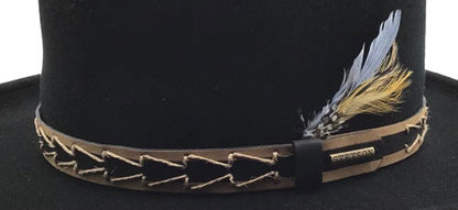 STETSON Westernhut VALLEJO Cowboyhut Wollfilz schwarz Gr.S