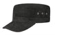 STETSON Mütze Armycap Ledermütze schwarz Vintage