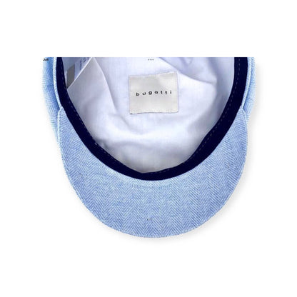 BUGATTI Mütze Schiebermütze flatcap herringbone Sommer