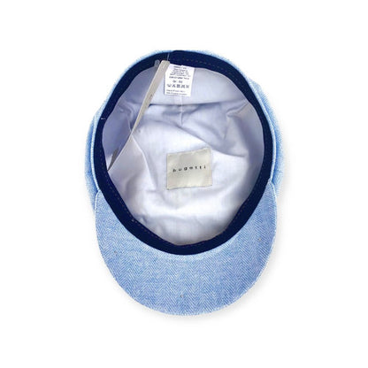 BUGATTI Mütze Schiebermütze flatcap herringbone Sommer