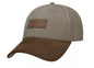 STETSON Mütze  BASECAP Lederschirm American oliv/braun UPF40+ Sommer größenverstellbar