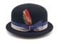 STETSON Bowler Melone Wollfilz schwarz Gr.M