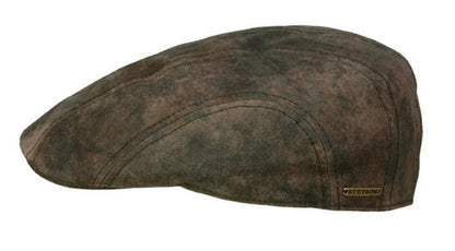 STETSON Mütze LEDERMÜTZE MADISON Gr.M antikisiert