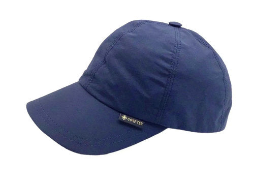 GORETEX Mütze BASECAP blau größenverstellbar UPF50+ Sommer Regenkappe