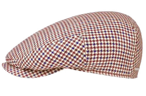 STETSON Mütze DRIVER CAP Hahnentritt Sommer