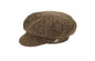 STETSON Mütze PEABODY Ballonmütze Gr.56 Vintage braun Tweed Schirmmütze