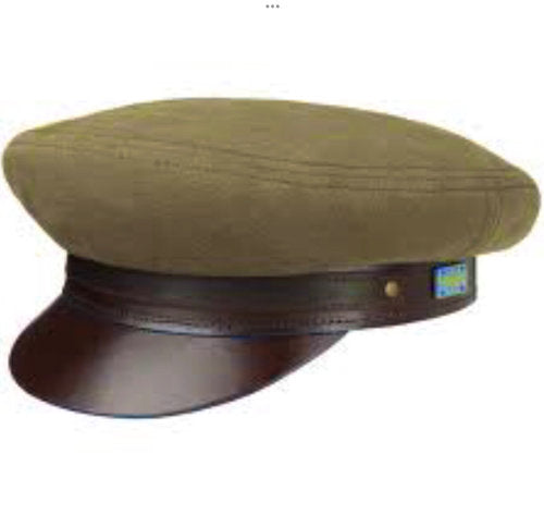 STETSON Mütze RIDERS-CAP Elbsegler oliv/braun Lederschirm Gr.S Schirmmütze UPF40+ Marlon Brando