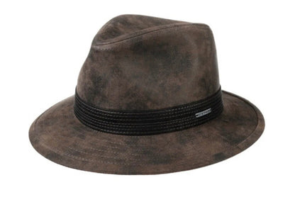 STETSON Lederhut Traveller JACKY Pigskin used look