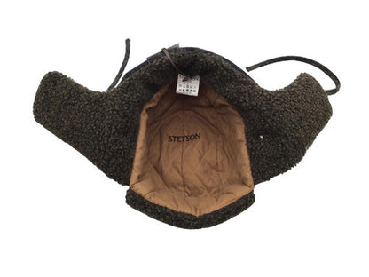 STETSON Mütze Trapper Fliegermütze Chapka Beeswax Bomber Cap Lapeer