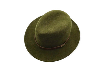 STETSON  Jagdhut grün Filzhut Traveller Outdoorhut MADE IN USA Gr.S