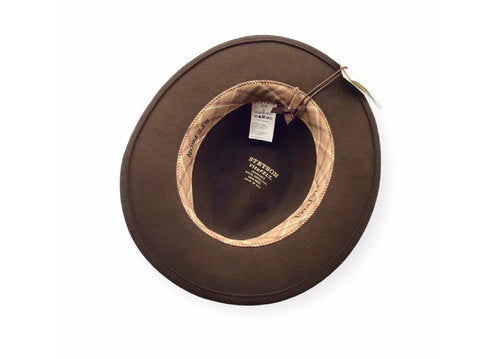 STETSON Traveller braun Filzhut Outdoorhut MADE IN USA Gr.XL