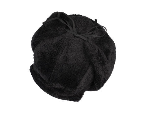 STETSON Mütze Trapper fleece schwarz Fliegermütze Chapka Bomber Cap Lapeer