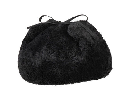 STETSON Mütze Trapper fleece schwarz Fliegermütze Chapka Bomber Cap Lapeer