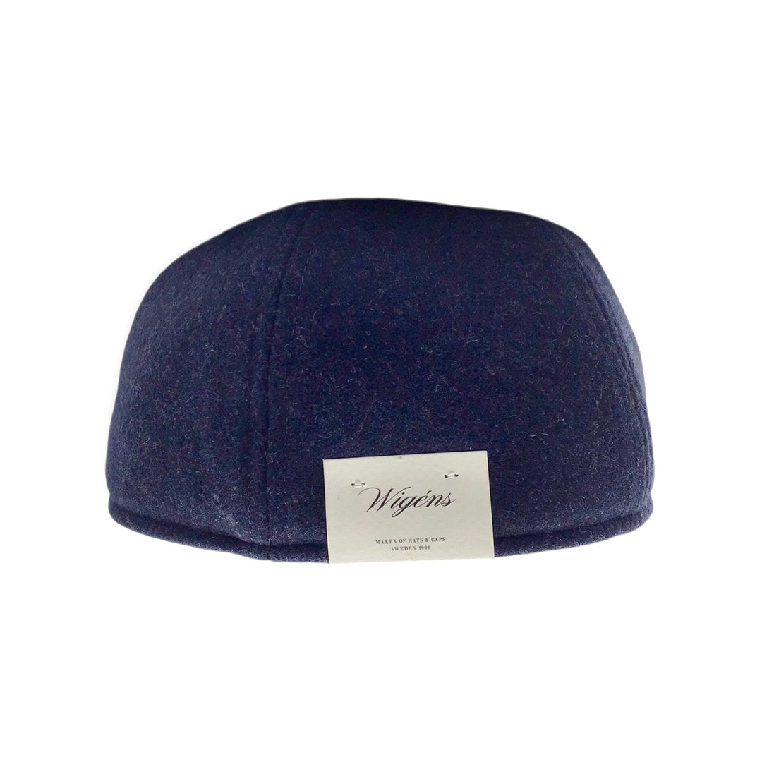 Wigèns Mütze PUB CAP Kneipenmütze blau Schurwolle MELTON WOOL