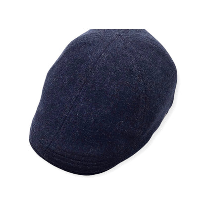 Wigèns Mütze PUB CAP Kneipenmütze blau Schurwolle MELTON WOOL