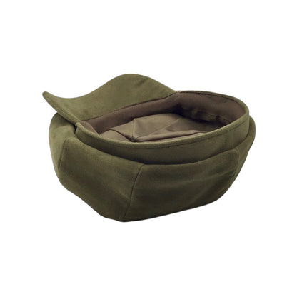 Wigèns Mütze NEWSBOY CLASSIC oliv/grün Bakerboy Schiebermütze