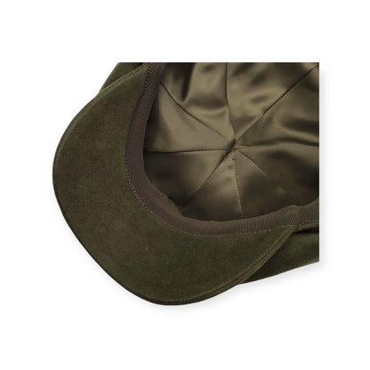 Wigèns Mütze NEWSBOY CLASSIC oliv/grün Bakerboy Schiebermütze